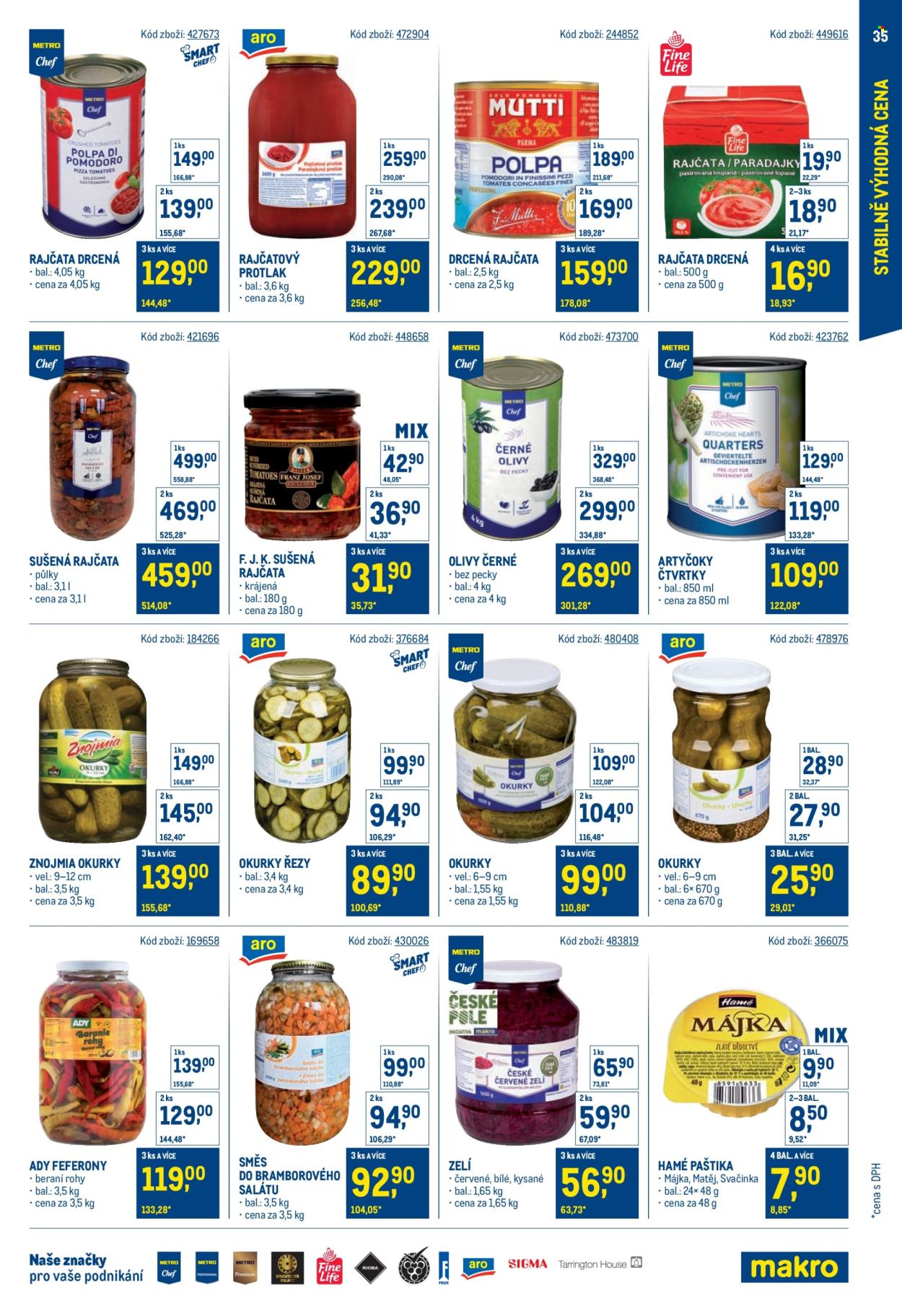 Leták MAKRO. Strana 35