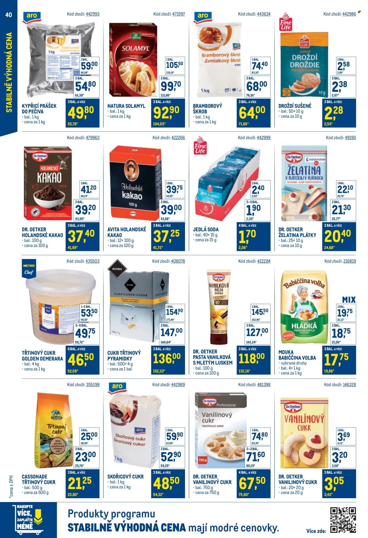 Leták MAKRO. Strana 40