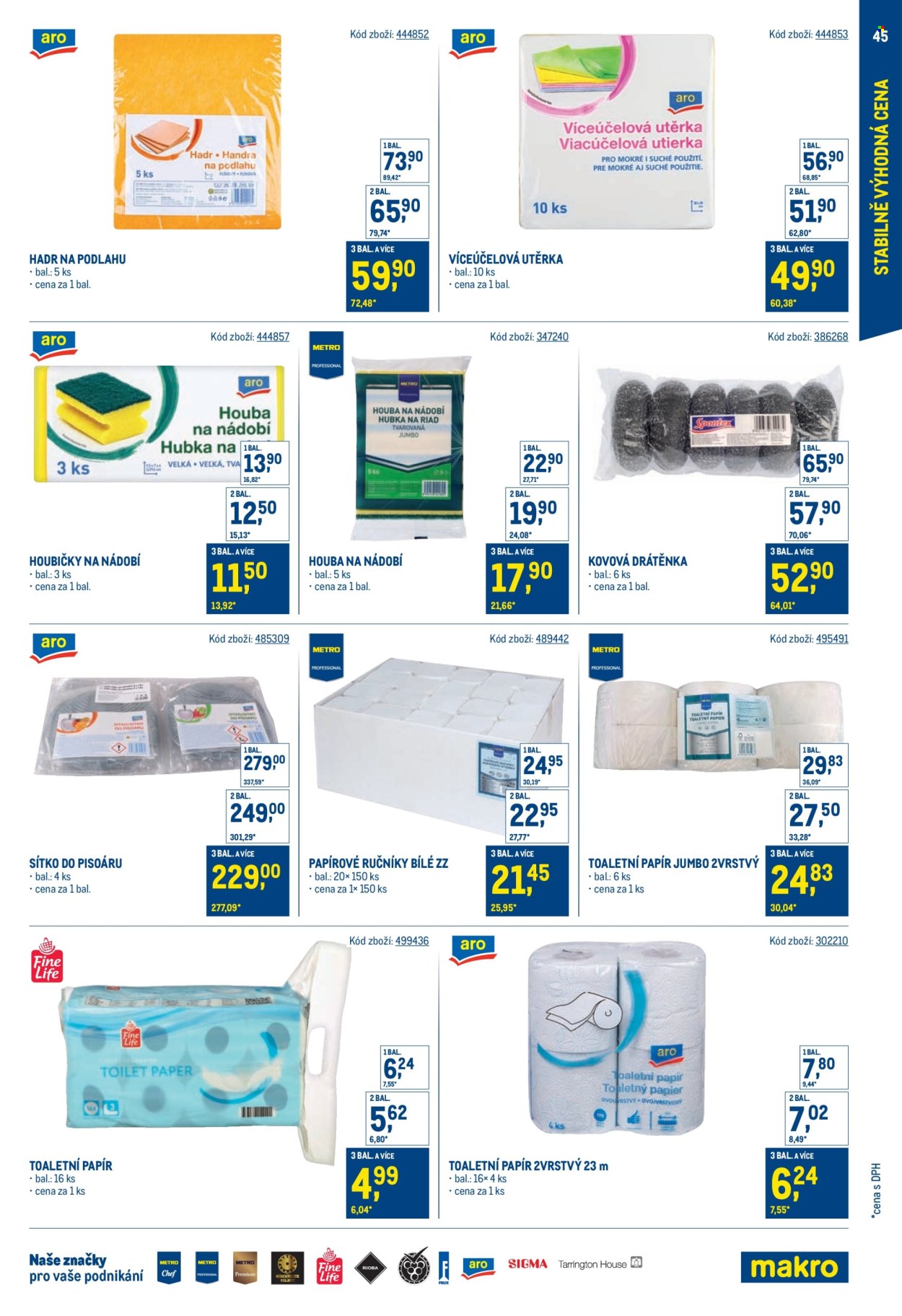 Leták MAKRO. Strana 45