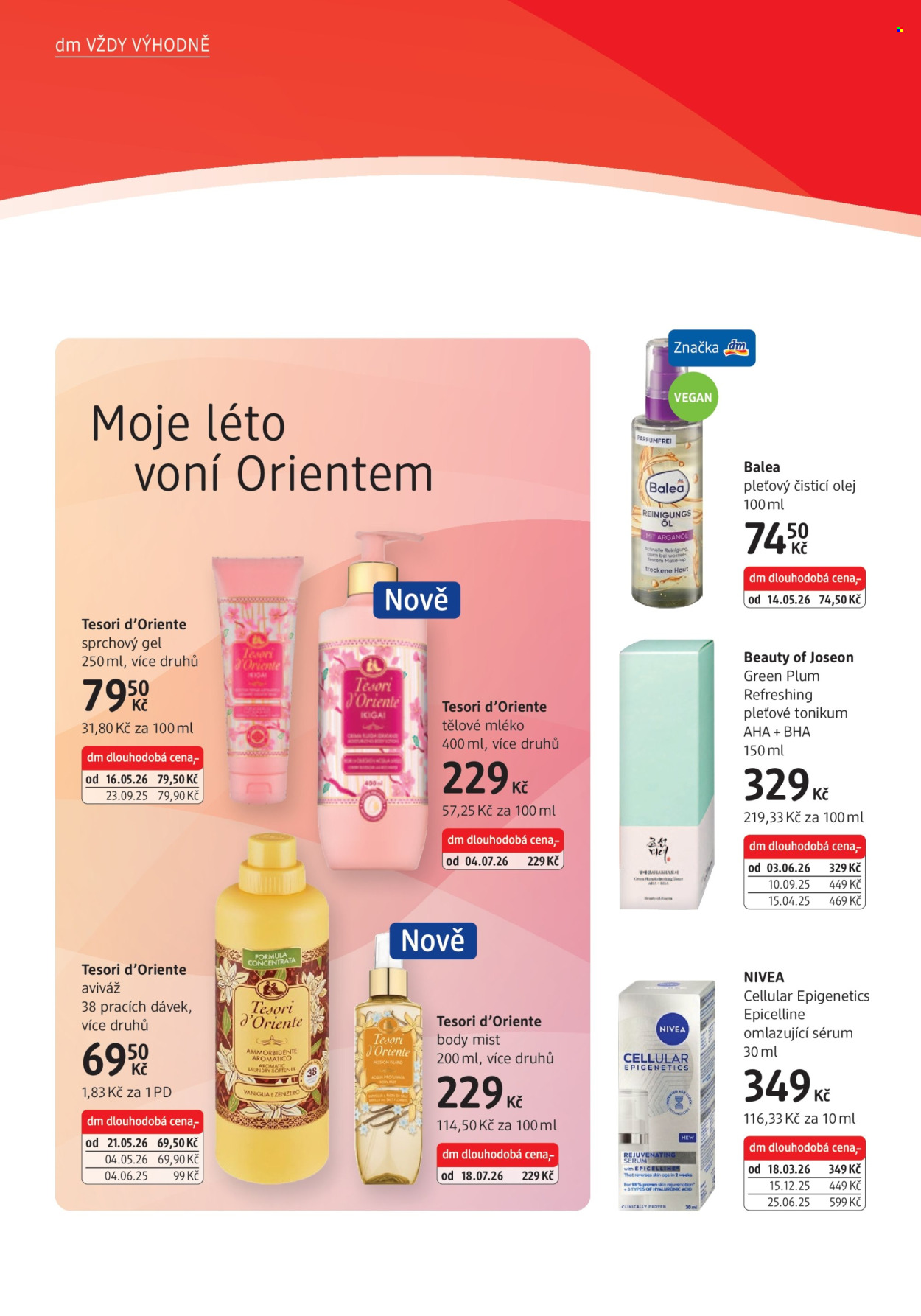 Leták dm drogerie - 6.8.2026 - 2.9.2026. Strana 16