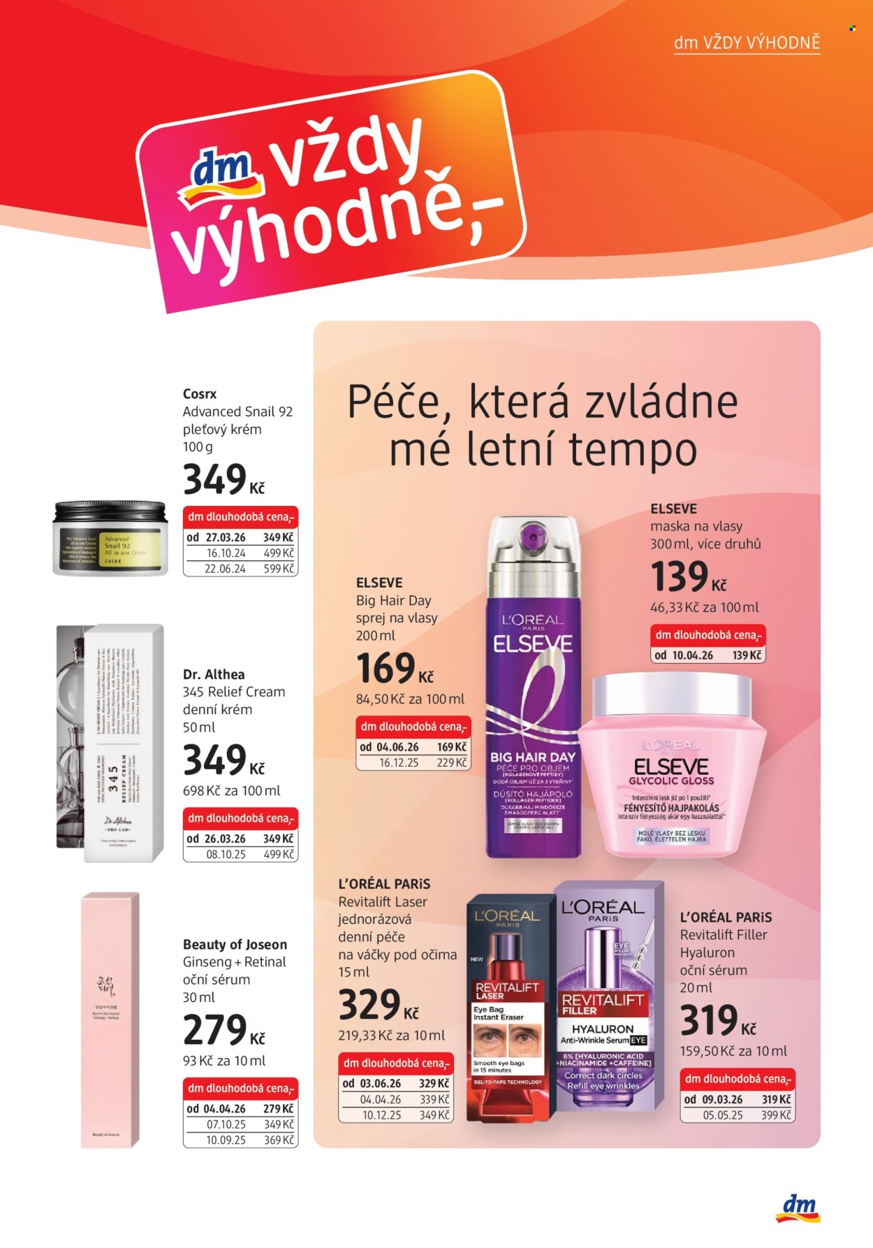 Leták dm drogerie - 6.8.2026 - 2.9.2026. Strana 17