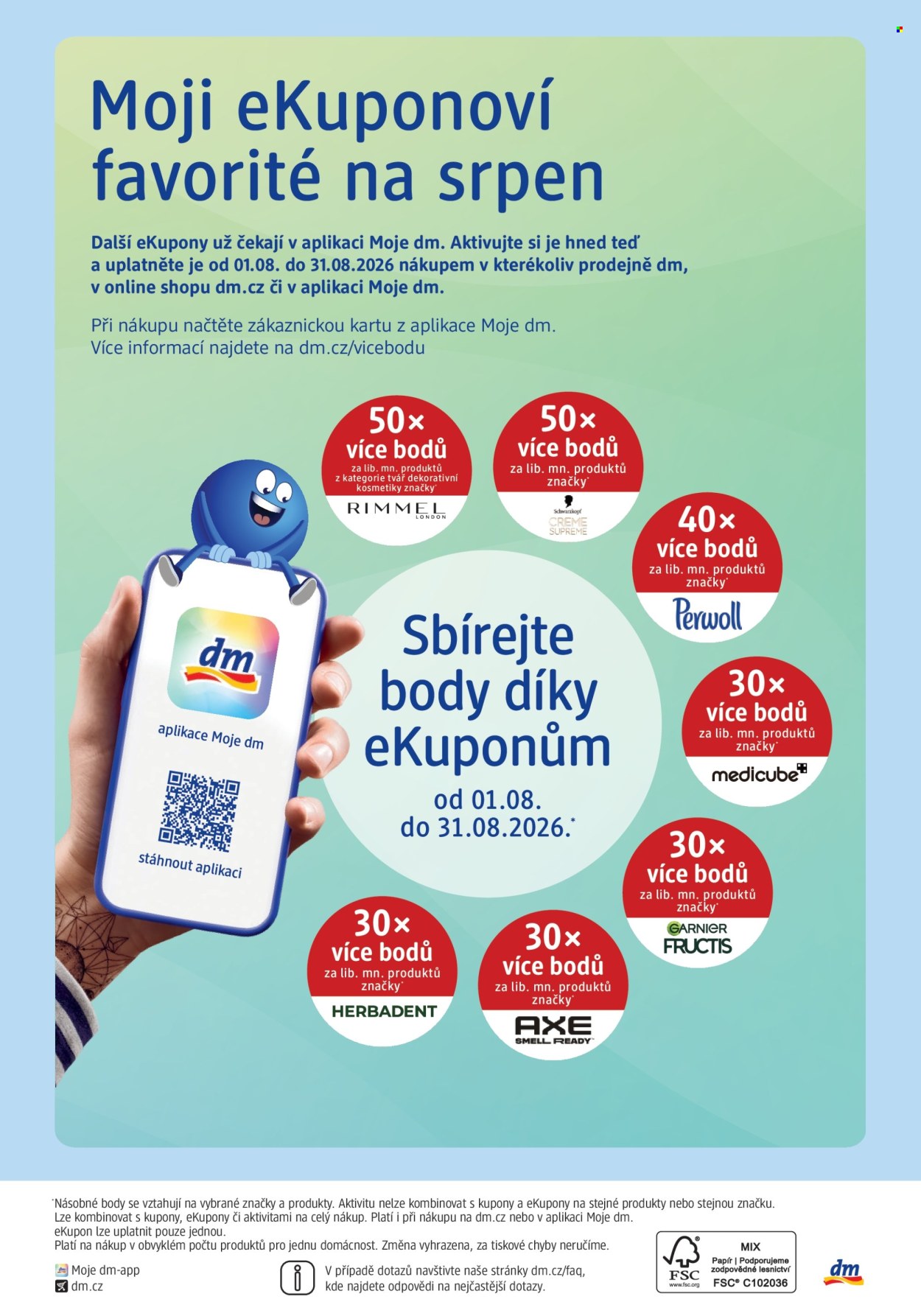 Leták dm drogerie - 6.8.2026 - 2.9.2026. Strana 24