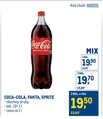 Coca-Cola, Fanta, Sprite