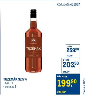 Tuzemák 37,5 %