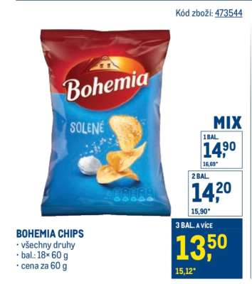 Bohemia chips