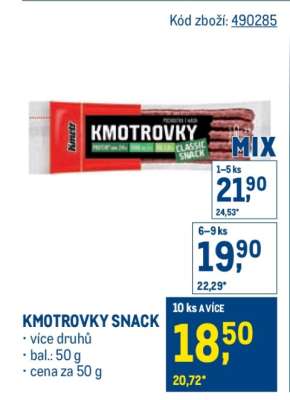 Kmotrovky SNACK