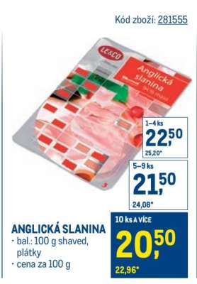 Anglická slanina
