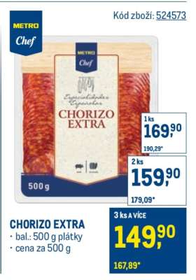 Chorizo extra
