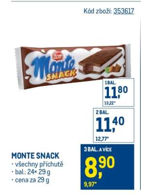 Monte snack