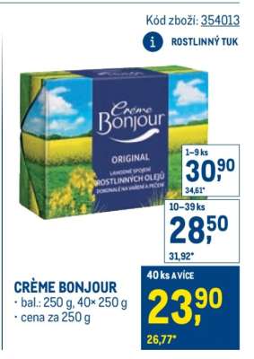 Créme Bonjour