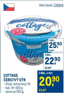 Cottage čerstvý sýr
