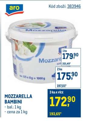 MOZZARELLA BAMBINI