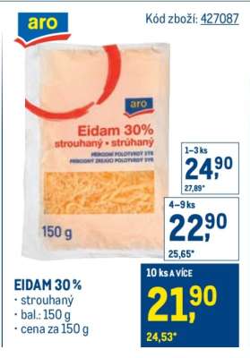 Eidam 30 %