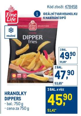 Hranolky Dippers