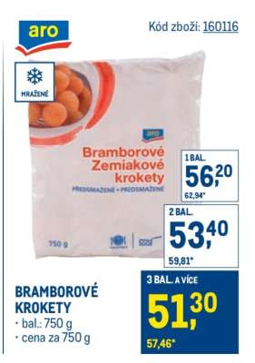 Bramborové krokety