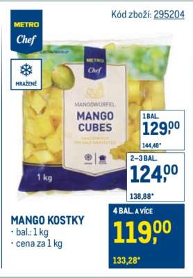 Mango kostky
