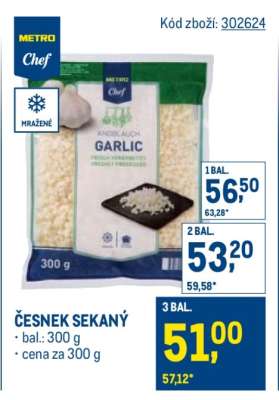 ČESNEK SEKANÝ