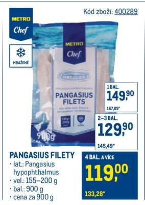 Pangasius filety