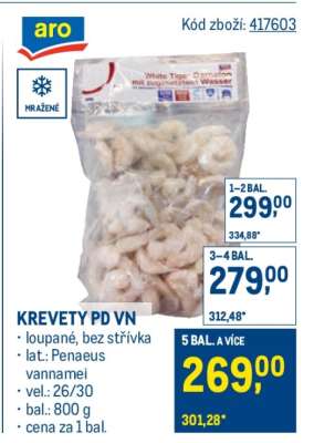 Krevety PD VN