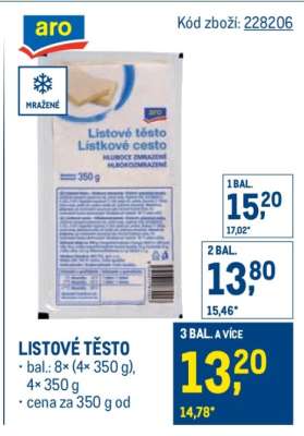 Listové těsto