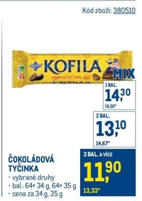 Čokoládová tyčinka