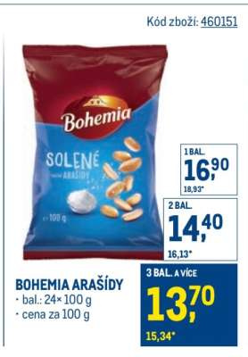 BOHEMIA ARAŠÍDY