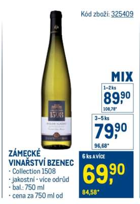 Zámecké vinařství Bzenec