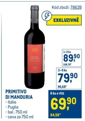Primitivo di Manduria*