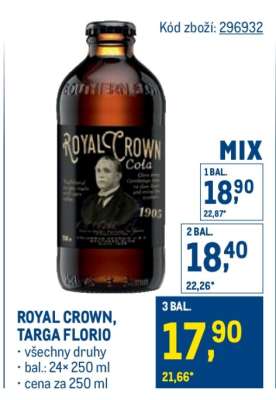 Royal Crown, Targa Florio