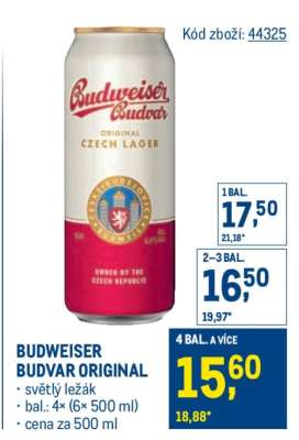 Budweiser Budvar original