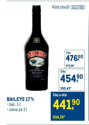 Baileys 17 %