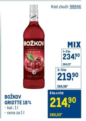Božkov Griotte 18 %