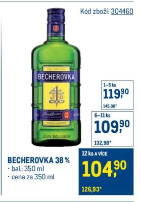 Becherovka 38 %
