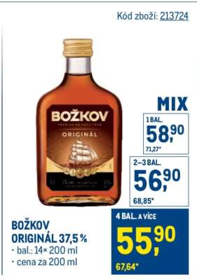 Božkov Originál 37,5 %