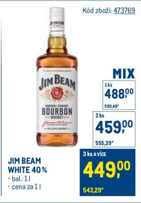 Jim Beam White 40%