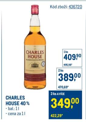 CHARLES HOUSE 40 %
