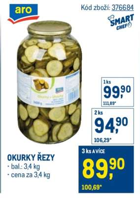 Okurky řezy