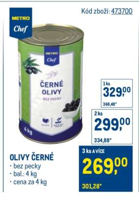OLIVY ČERNÉ