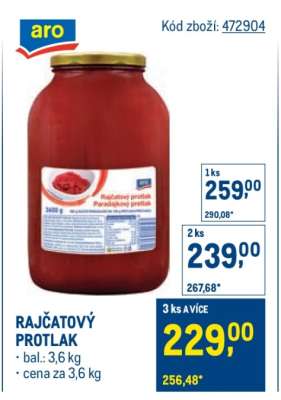 Rajčatový protlak
