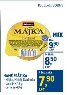 Hamé paštika