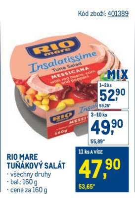 RIO MARE Tuňákový salát