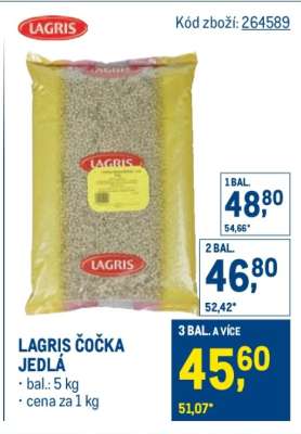 Lagris čočka jedlá