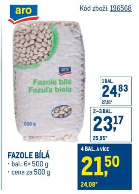 Fazole bílá