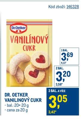 Dr. Oetker Vanilínový cukr
