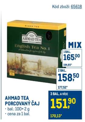 AHMAD TEA PORCOVANÝ ČAJ