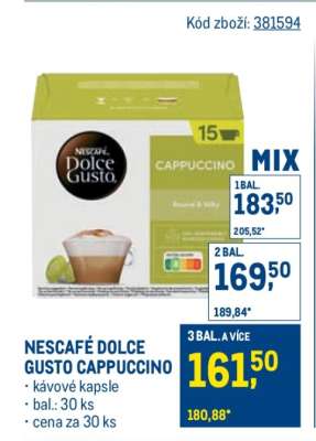 Nescafé Dolce Gusto cappuccino