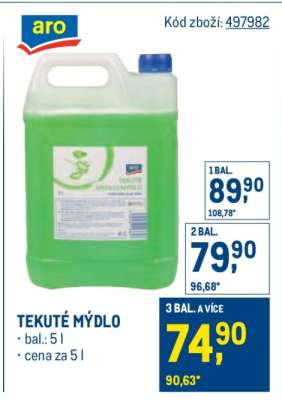 Tekuté mýdlo