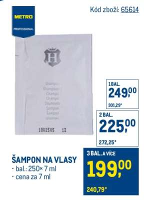 Šampon na vlasy