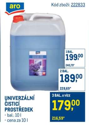 Univerzální čisticí prostředek