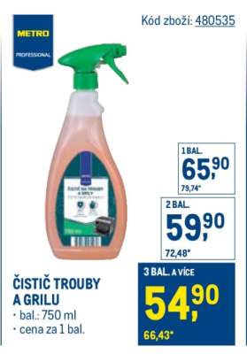 ČISTIČ TROUBY A GRILU